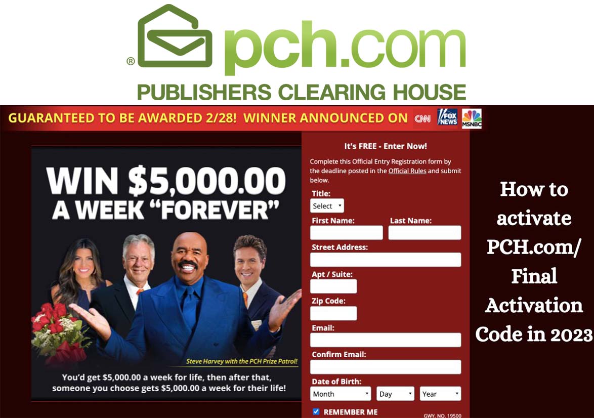 Unlocking the Exciting World of www.pch.com/final Sweepstakes